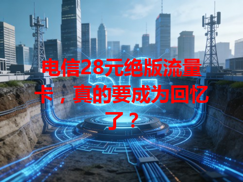 电信28元绝版流量卡，真的要成为回忆了？