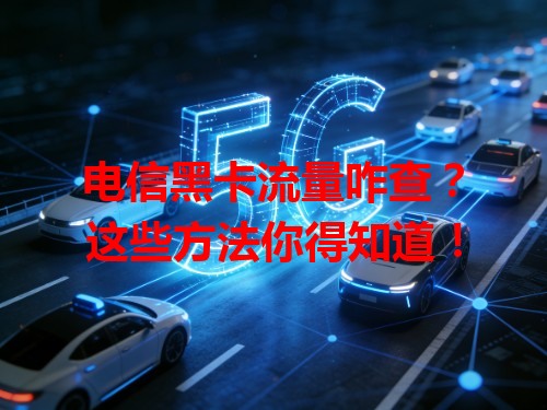 电信黑卡流量咋查？这些方法你得知道！
