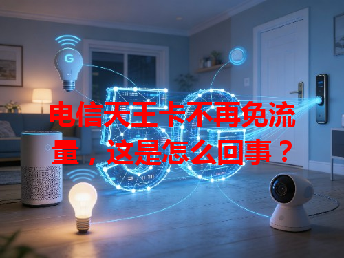 电信天王卡不再免流量，这是怎么回事？