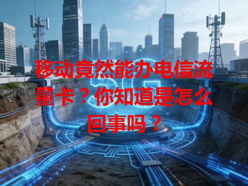 移动竟然能办电信流量卡？你知道是怎么回事吗？