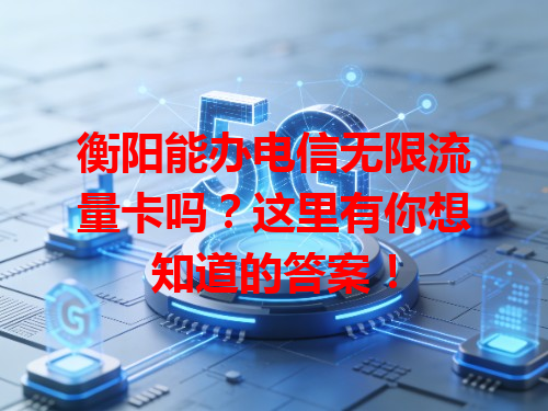 衡阳能办电信无限流量卡吗？这里有你想知道的答案！