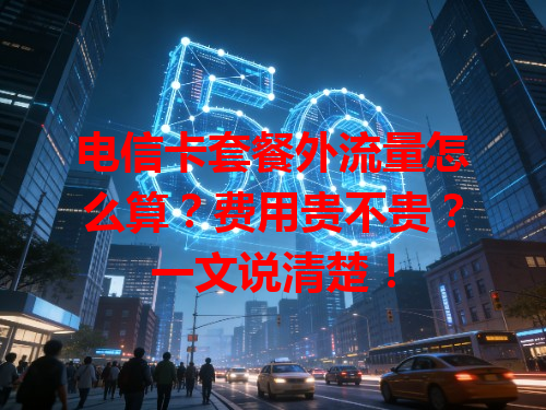 电信卡套餐外流量怎么算？费用贵不贵？一文说清楚！
