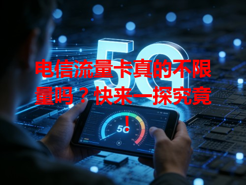 电信流量卡真的不限量吗？快来一探究竟！