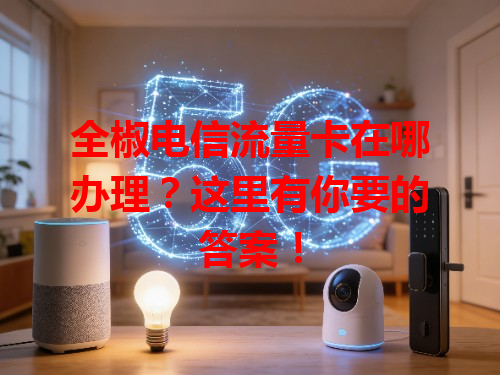 全椒电信流量卡在哪办理？这里有你要的答案！