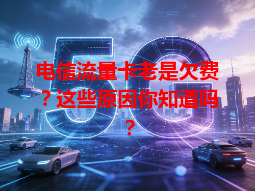 电信流量卡老是欠费？这些原因你知道吗？