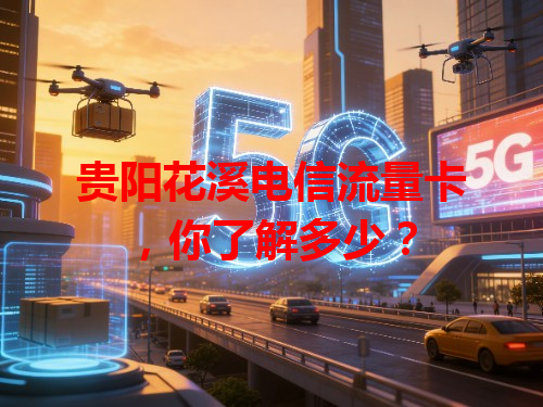 贵阳花溪电信流量卡，你了解多少？