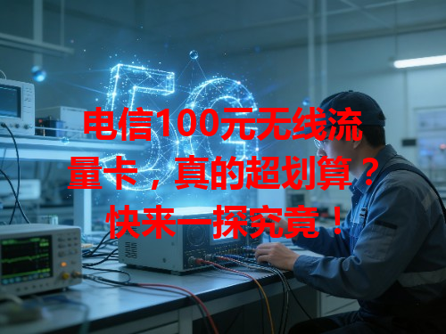 电信100元无线流量卡，真的超划算？快来一探究竟！
