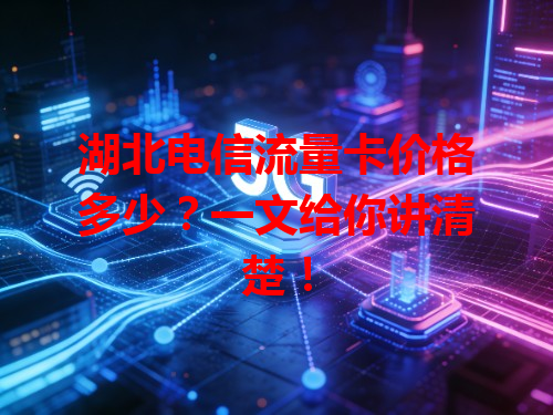 湖北电信流量卡价格多少？一文给你讲清楚！