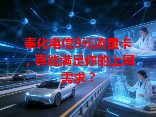 奉化电信9元流量卡，真能满足你的上网需求？