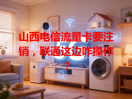 山西电信流量卡要注销，联通这边咋操作？
