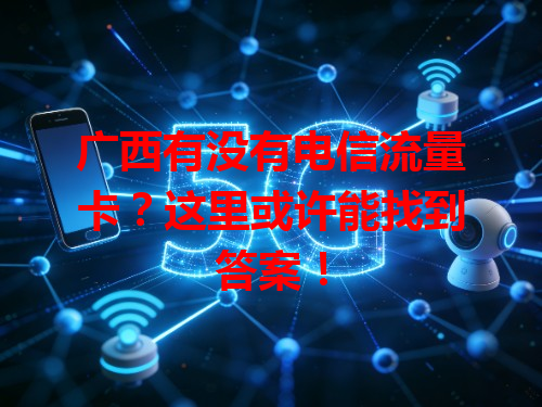 广西有没有电信流量卡？这里或许能找到答案！