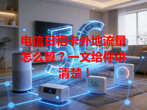 电信日租卡外地流量怎么算？一文给你讲清楚！