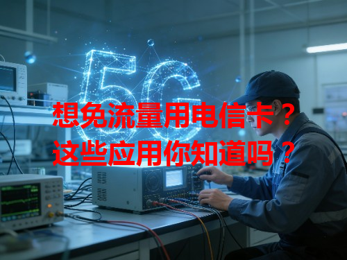 想免流量用电信卡？这些应用你知道吗？