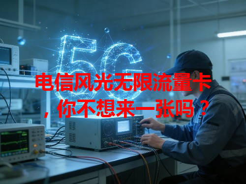 电信风光无限流量卡，你不想来一张吗？