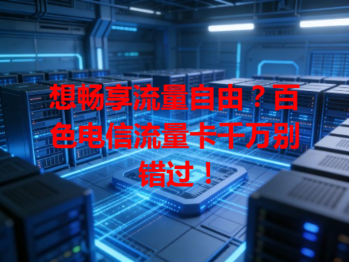 想畅享流量自由？百色电信流量卡千万别错过！