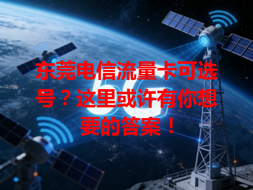 东莞电信流量卡可选号？这里或许有你想要的答案！