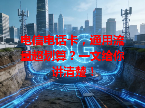 电信电话卡，通用流量超划算？一文给你讲清楚！