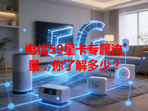 电信59星卡专属流量，你了解多少？