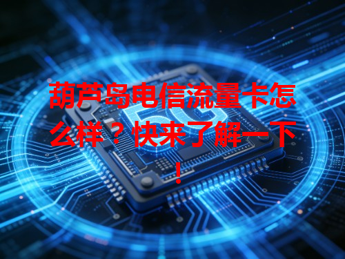 葫芦岛电信流量卡怎么样？快来了解一下！