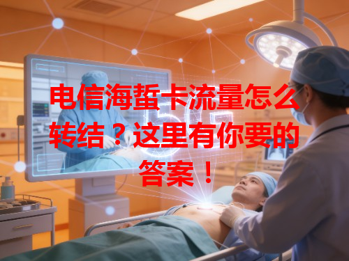 电信海蜇卡流量怎么转结？这里有你要的答案！