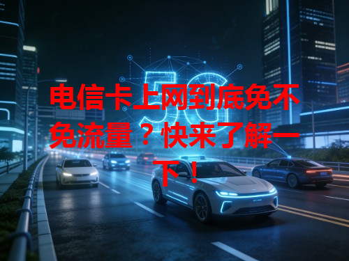 电信卡上网到底免不免流量？快来了解一下！