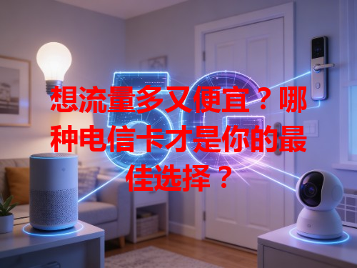 想流量多又便宜？哪种电信卡才是你的最佳选择？