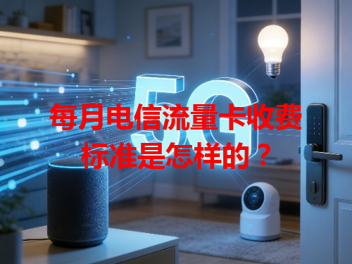 每月电信流量卡收费标准是怎样的？