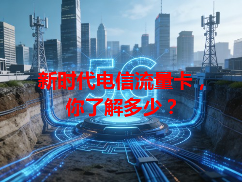 新时代电信流量卡，你了解多少？