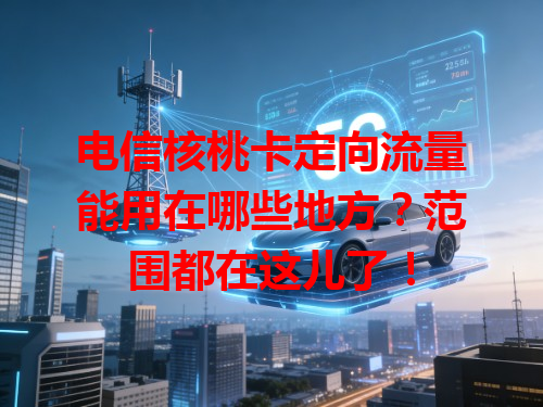 电信核桃卡定向流量能用在哪些地方？范围都在这儿了！