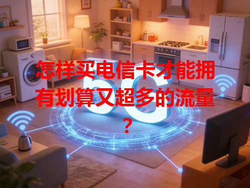 怎样买电信卡才能拥有划算又超多的流量？