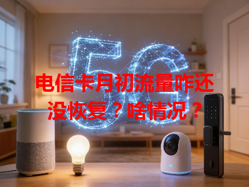 电信卡月初流量咋还没恢复？啥情况？