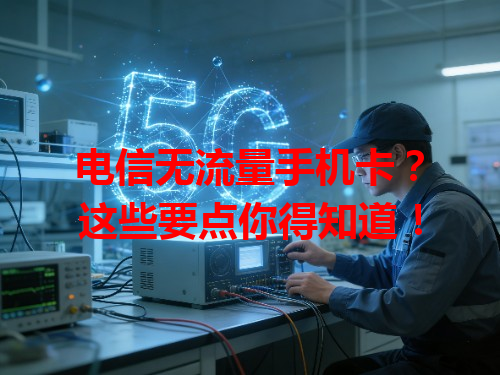 电信无流量手机卡？这些要点你得知道！