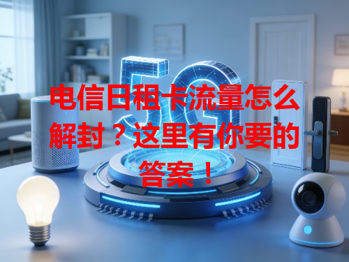 电信日租卡流量怎么解封？这里有你要的答案！
