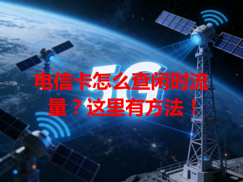 电信卡怎么查闲时流量？这里有方法！