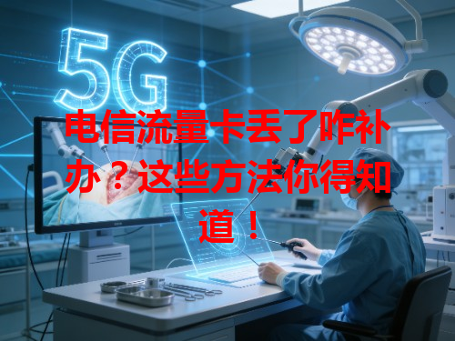 电信流量卡丢了咋补办？这些方法你得知道！