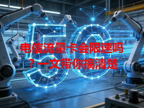 电信流量卡会限速吗？一文带你搞清楚