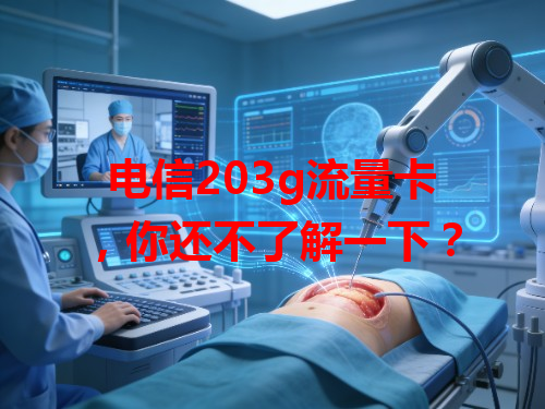 电信203g流量卡，你还不了解一下？