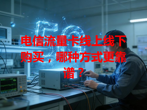 电信流量卡线上线下购买，哪种方式更靠谱？