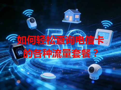 如何轻松查询电信卡的各种流量套餐？