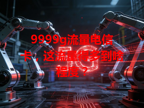 9999g流量电信卡，这流量得多到啥程度？