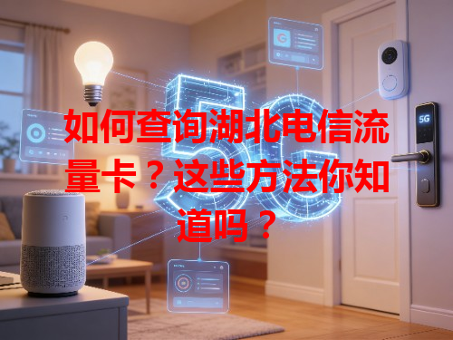 如何查询湖北电信流量卡？这些方法你知道吗？