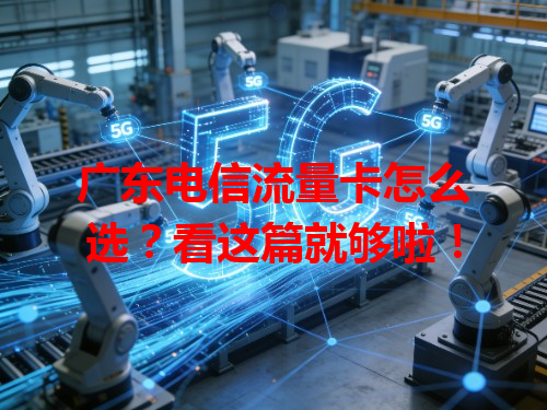 广东电信流量卡怎么选？看这篇就够啦！