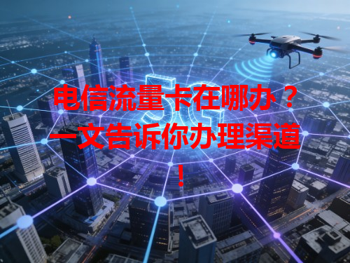 电信流量卡在哪办？一文告诉你办理渠道！