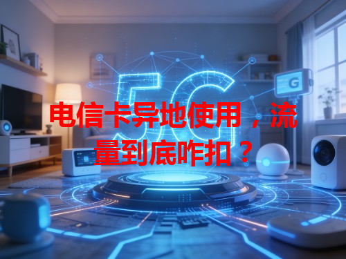 电信卡异地使用，流量到底咋扣？