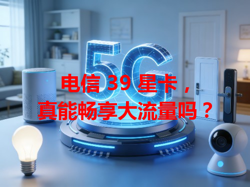 电信 39 星卡，真能畅享大流量吗？