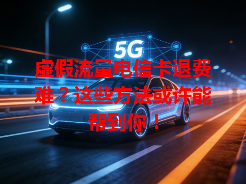 虚假流量电信卡退费难？这些方法或许能帮到你！