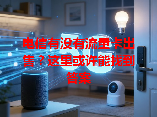 电信有没有流量卡出售？这里或许能找到答案