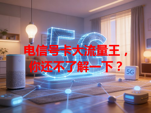 电信号卡大流量王，你还不了解一下？