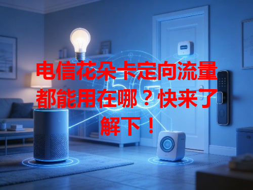 电信花朵卡定向流量都能用在哪？快来了解下！