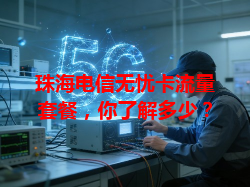 珠海电信无忧卡流量套餐，你了解多少？